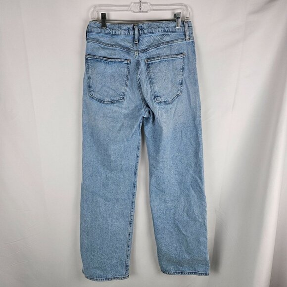 Agolde Sustainable Harper Straight Leg Denim Jeans Size 29 Eco Conscious - Picture 5 of 14